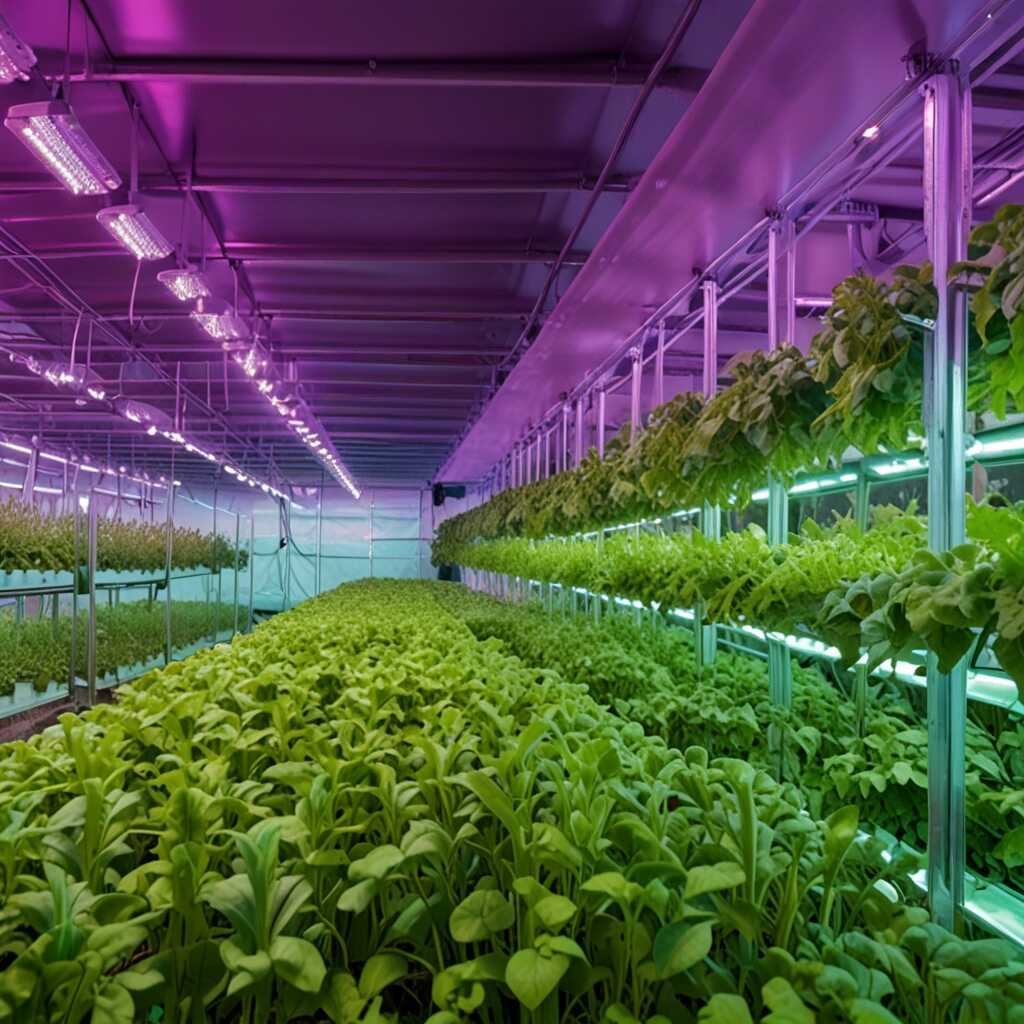 energy-efficient LED lights for sustainable gardening