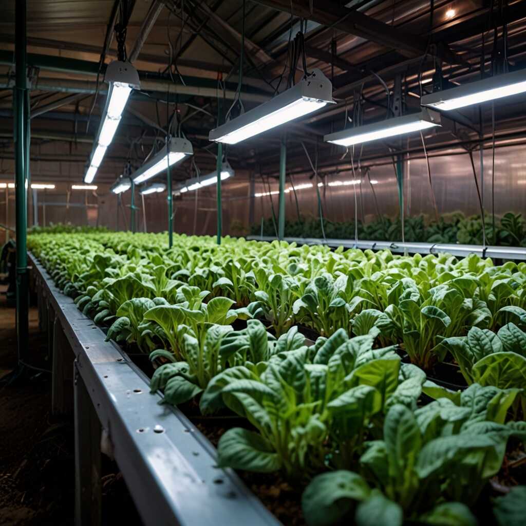 LED light spectrum comparison for plant growth